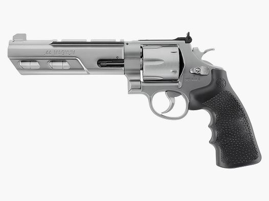 CO2 Softair Revolver Smith & Wesson 629 Competitor 6 Zoll Vollmetall Steel Finish Kaliber 6 mm BB (P18)