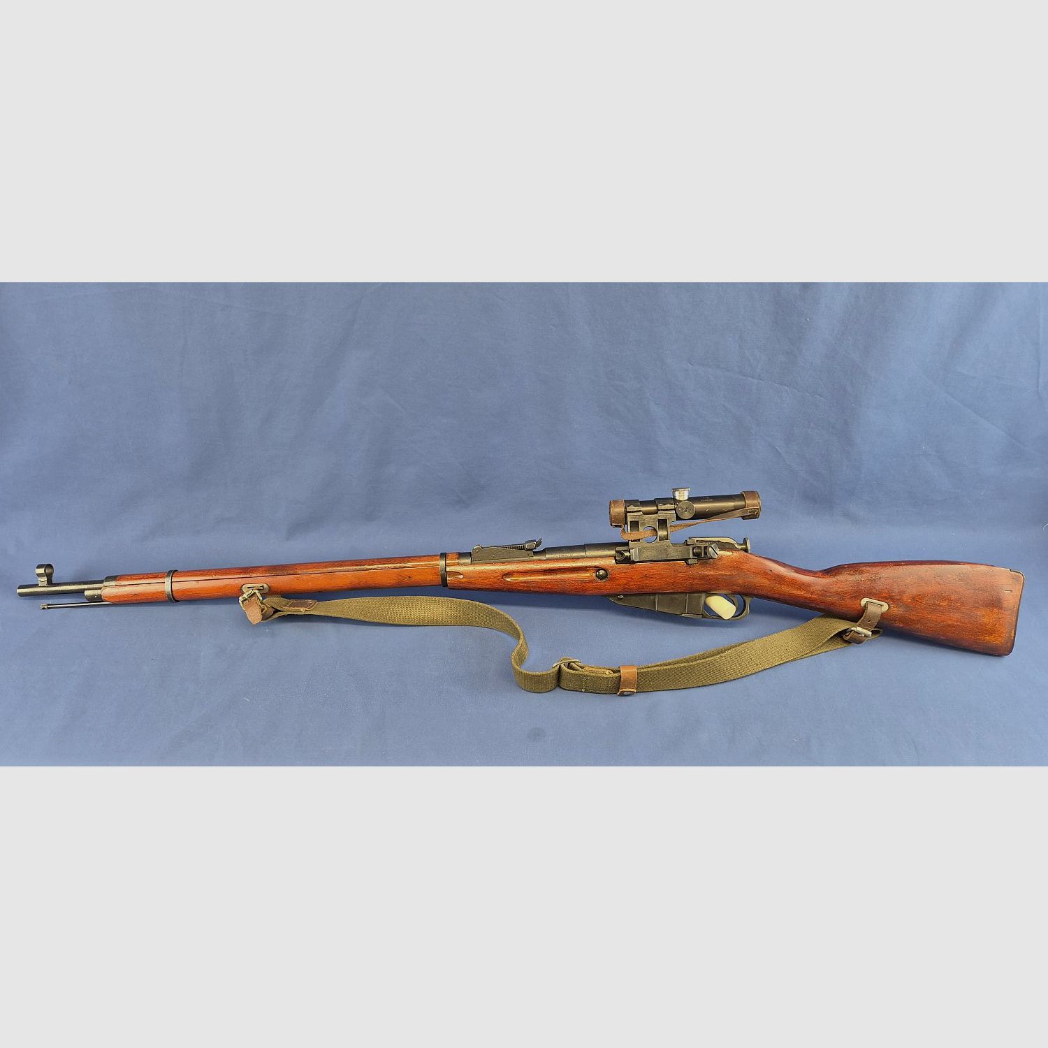 Mosin Nagant 1891/30 Sniper-Scharfschützengewehr, Bj. 1943 Izhevsk Kal.7,62 x 54R mit ZF-PU, Bild 1 von 6