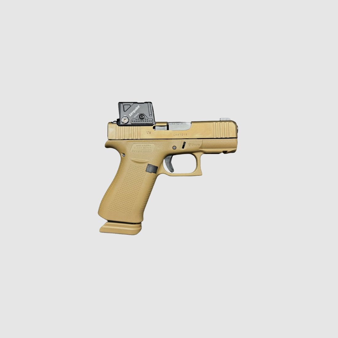 GLOCK 43X COYOTE AIMPOINT, Bild 2 von 2