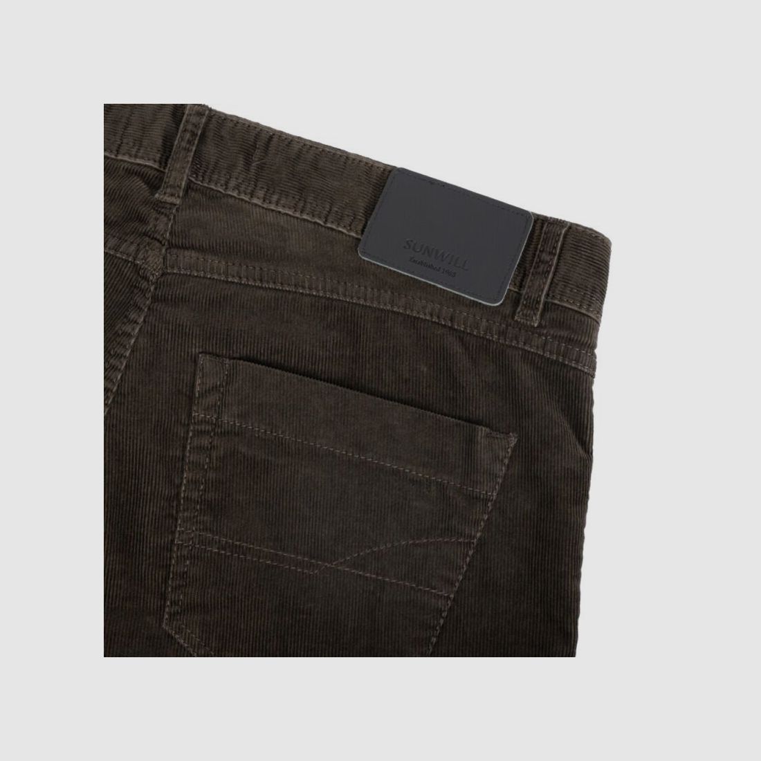 Sunwill Herren Hose Cord Fitted Fit