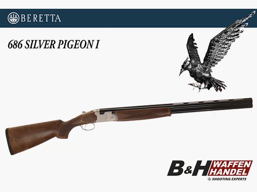 Neuwaffe: Beretta 686 Silver Pigeon 1 Jagd LL 71cm Bockflinte Bockdoppelflinte BDF mit Stahlschrotbeschuss