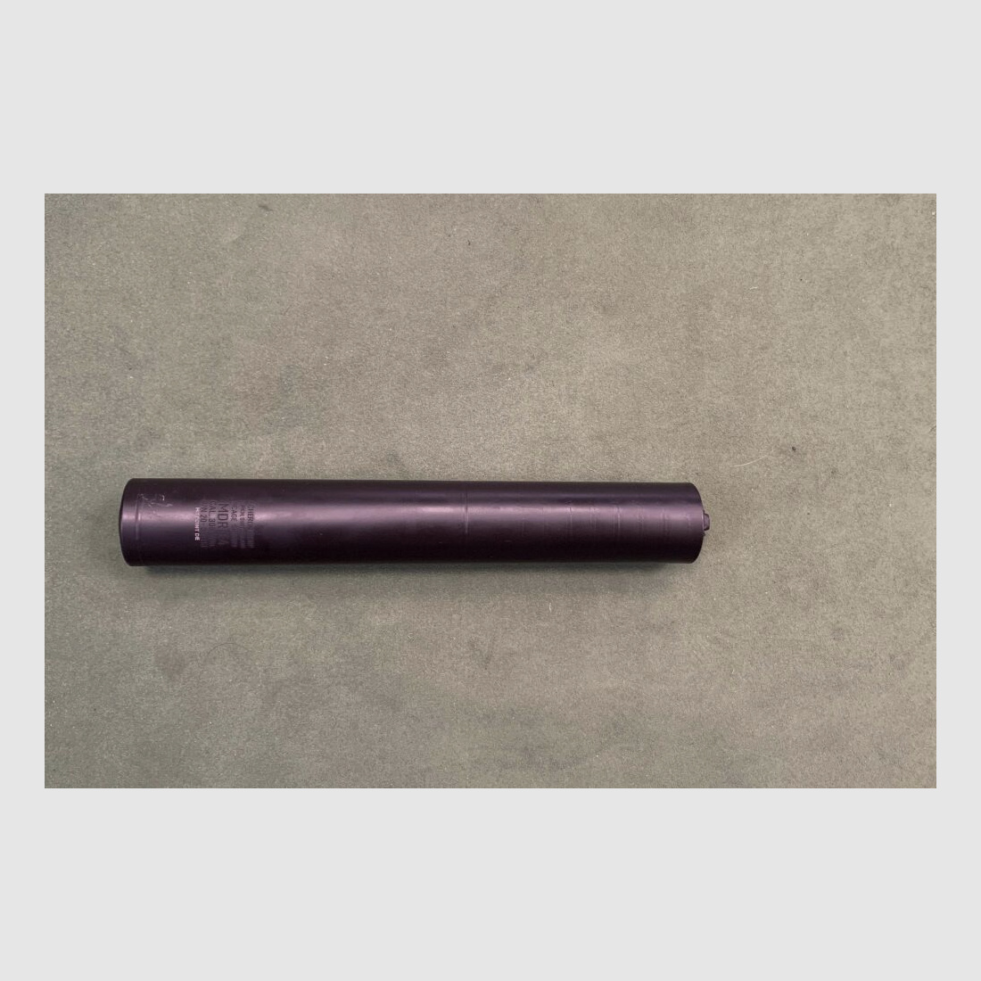 Schalldämpfer Acheron (#9996) MDR E4 BLK ohne