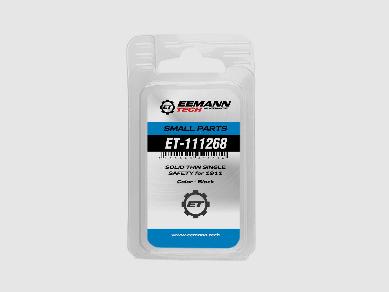 Eemann Tech Seguridad simple sólida y delgada para 1911, color: negro, imagen 3 de 3