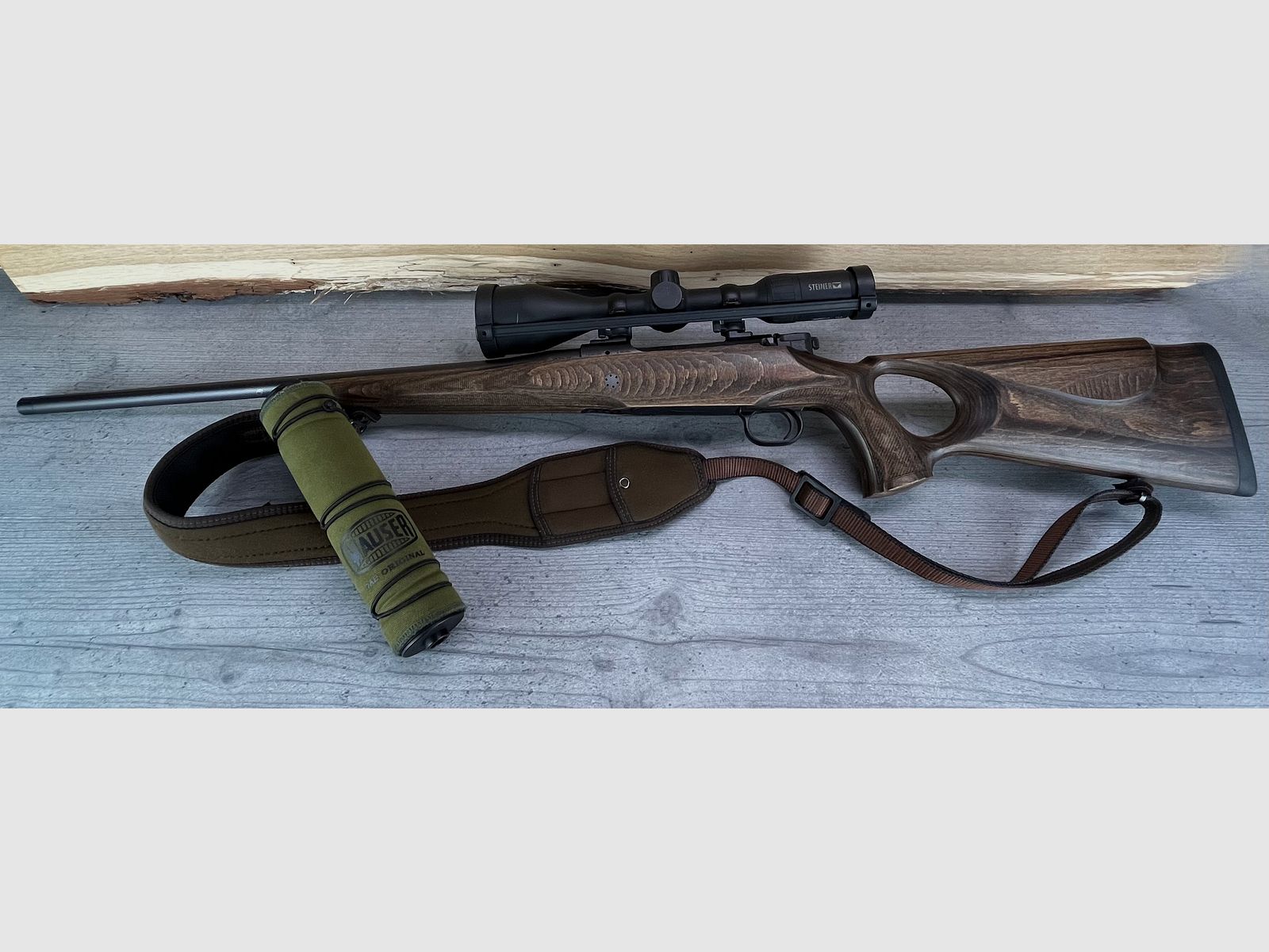 Mauser M12 "Max" Kal.: 308Win + A-TEC Mauser Schalldämpfer + Steiner Ranger 4 3-12x56