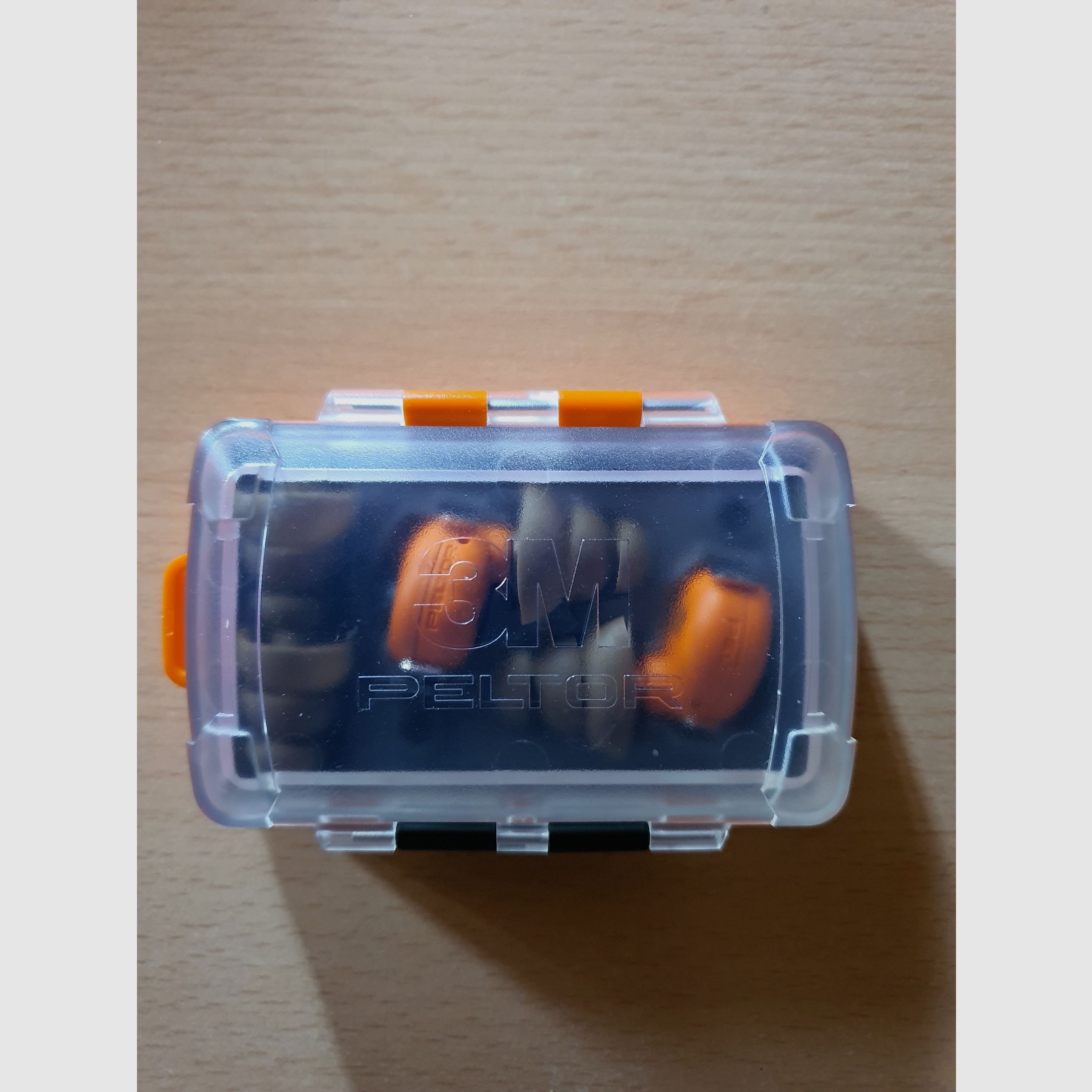 3M PELTOR EEP-100 EU Elektroniczne zatyczki do uszu pomarańczowe