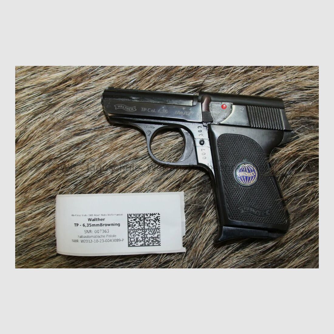 Walther TP 6,35mm Browning