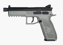 CZ P-09 metalowy suwak Urban Grey 6mm - Airsoft Co2 BlowBack