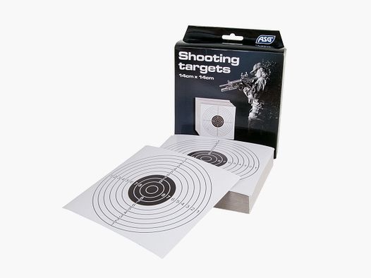 ASG Zielscheiben 14x14 cm - Airsoft | Druckluft