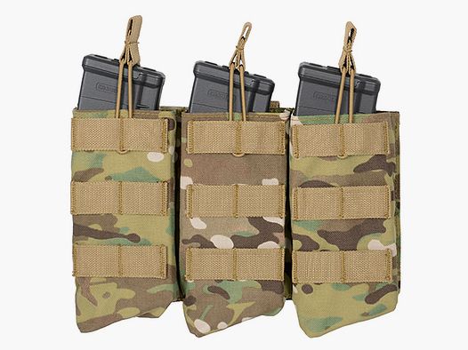 Open Top Triple 7.62x39 AK Mag Pouch - Multicamo