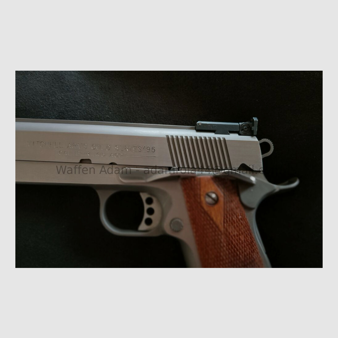 Mitchell Arms, Calif. U.S A 1911 -Gold Series 95, mit Peters Stahl Rampen Lauf