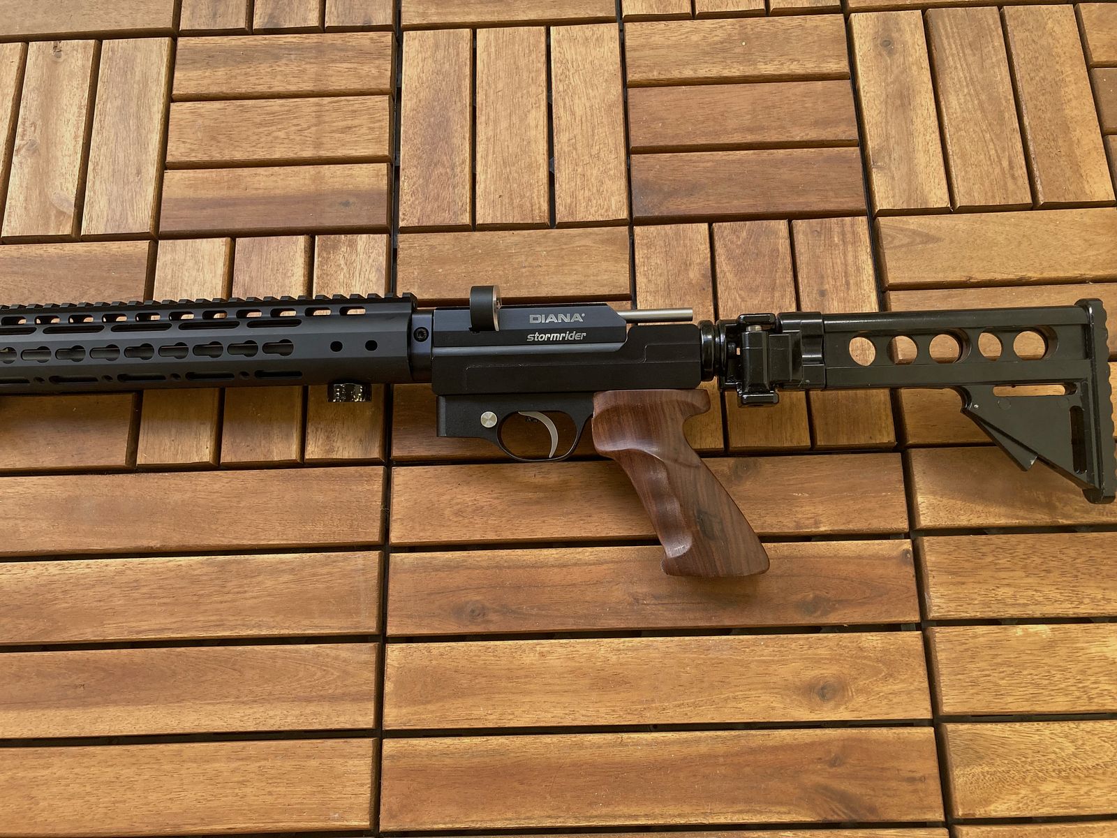Diana Stormrider Luftgewehr Kaliber 4,5mm neuwertiger taktischer Umbau AK47 Galil Stil