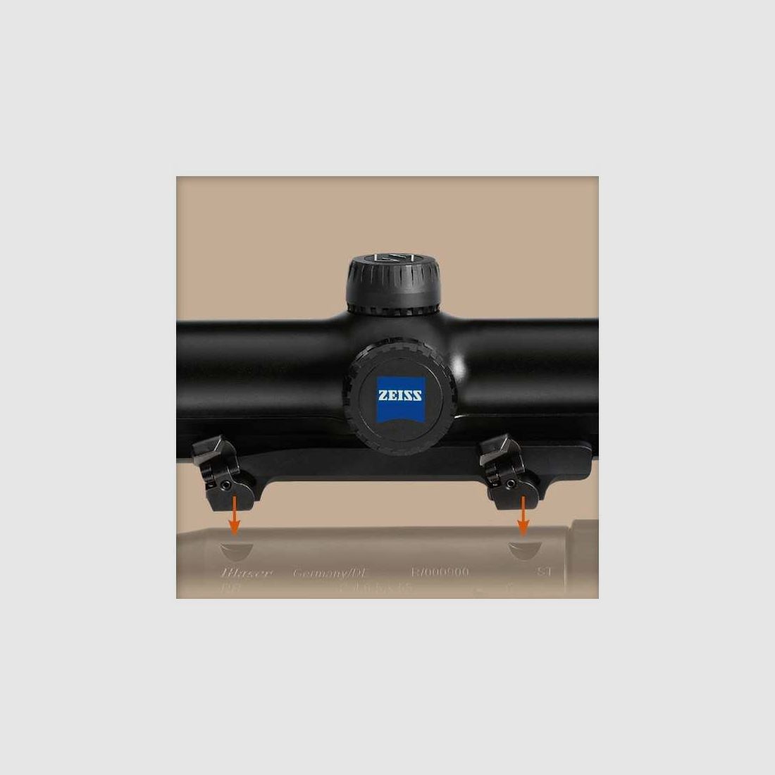 Montaggio Blaser per rail ZM, immagine 2 di 4