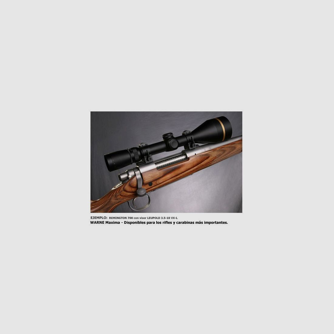 Ringpaar WARNE Maxima 30mm. [Abnehmbar] – Hoch, Bild 4 von 5