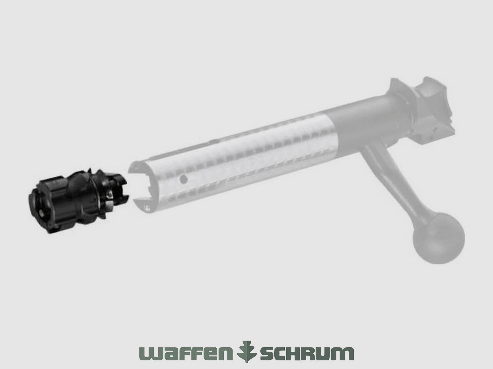 Sauer 404 Verschlusskopf / Links / Mediumkaliber