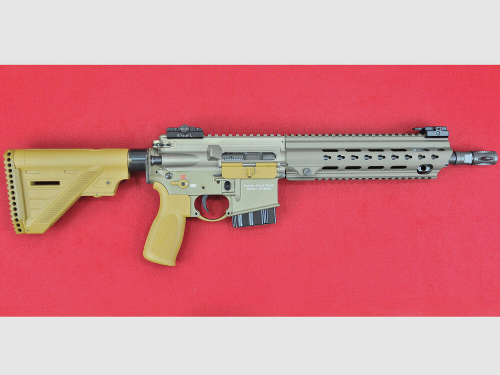 Heckler & Koch	 MR223 A3 Slimline 11" .223 Rem. sandfarben