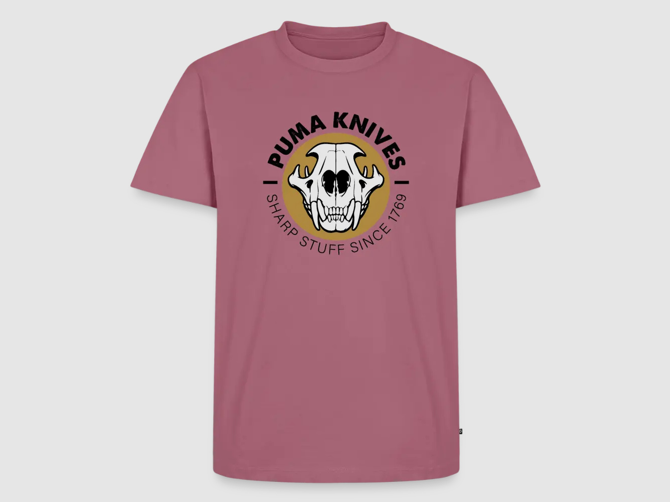 PUMA Men’s Premium T-Shirt "Skull Frontal Sharp Stuff"