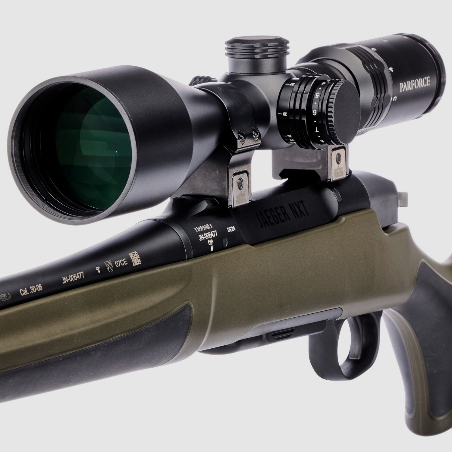 Oferta completa de Haenel NXT Composite con Parforce PZ1 1-4x24, calibre 8x57 IS