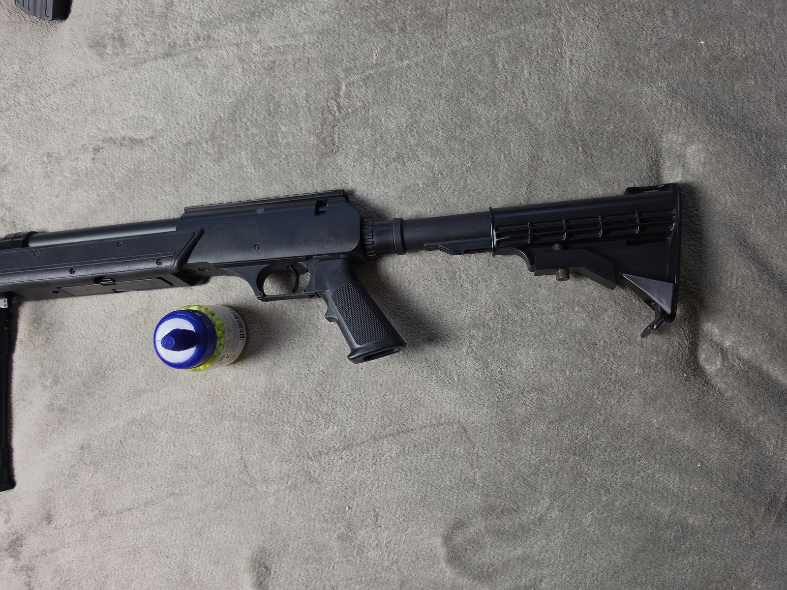 Rifle de francotirador / Sniper-Rifle Softair con bípode y munición BB, imagen 3 de 6