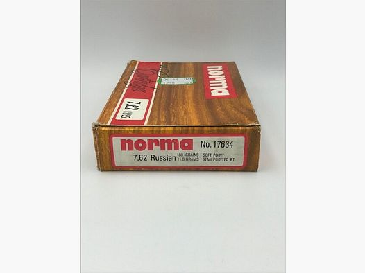 NORMA munizioni per fucile 7.62 Russian 11.6 g. 180 gr.