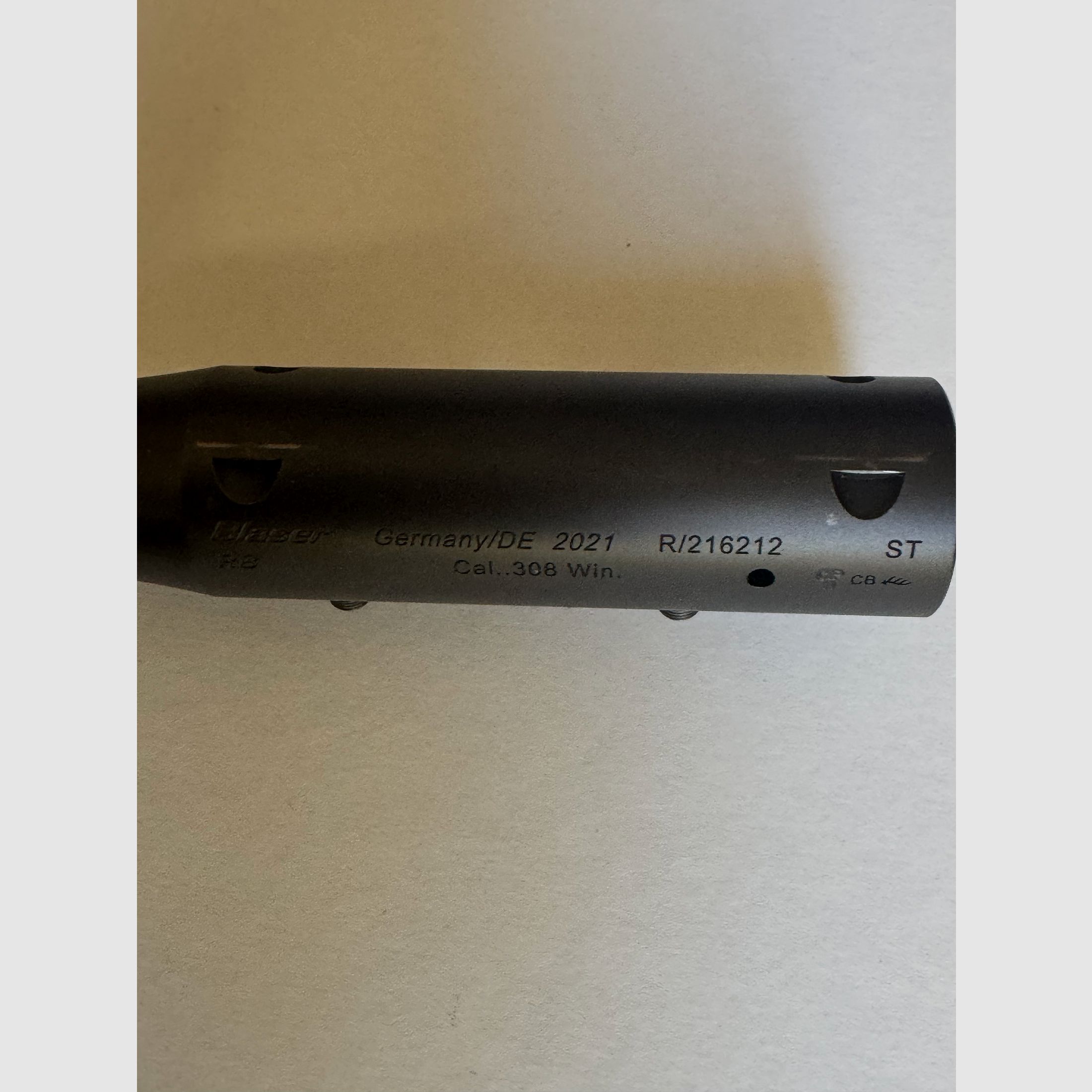 Blaser Austauschlauf R8 Semi-Weight .308Win, LL42cm ohne Visierung mit Gewinde M17x1