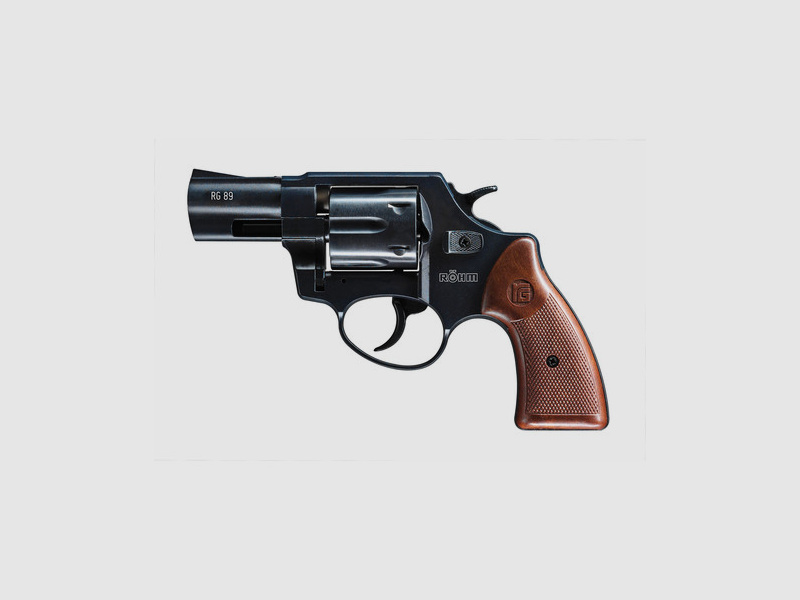 Röhm RG 89 9mm R.K. zwart geblauwde schreckschuss