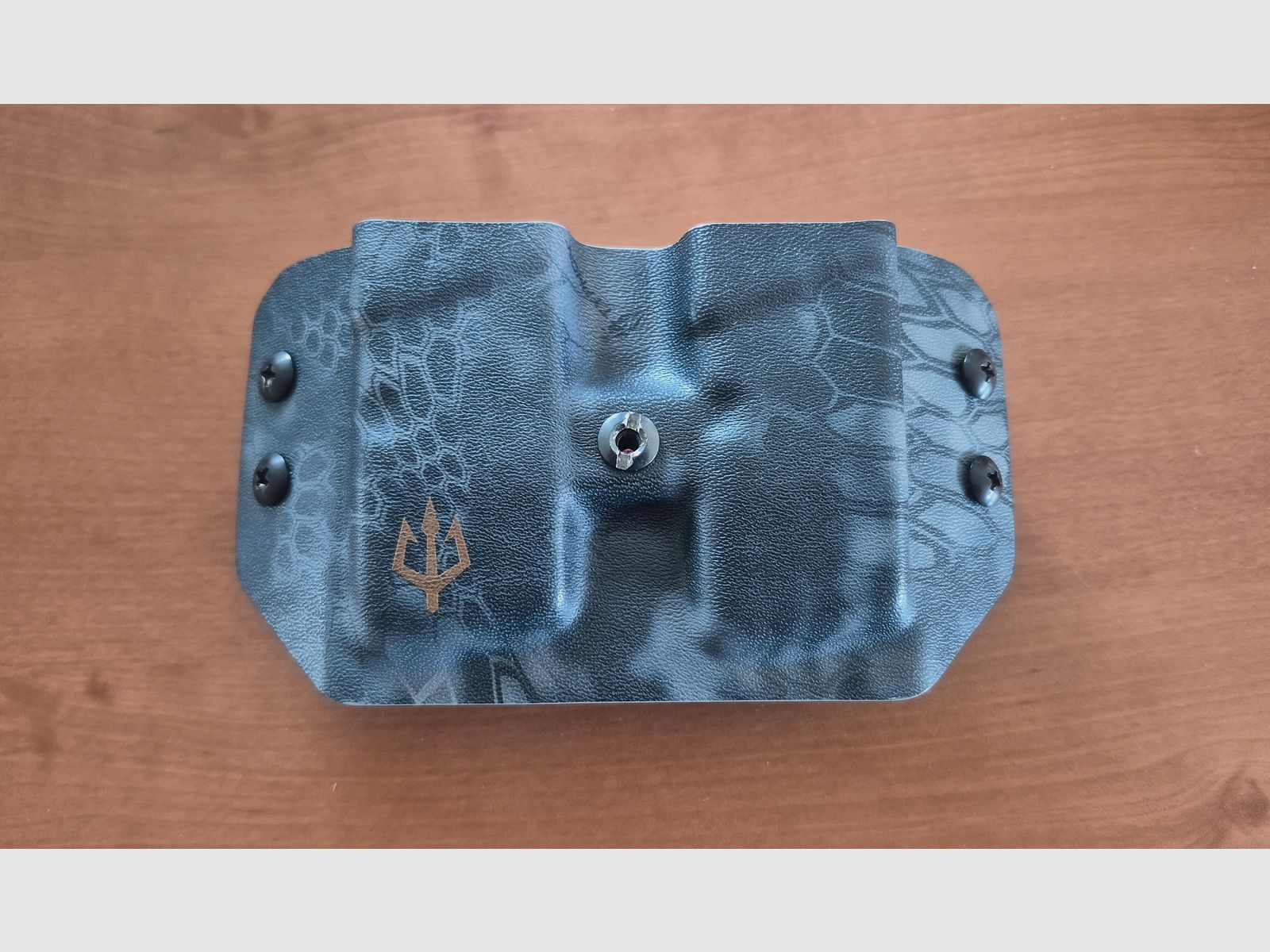 Black Trident Double Mag Carrier voor Walther PDP Magazine met Black Trident® Low Profile Molle Mount