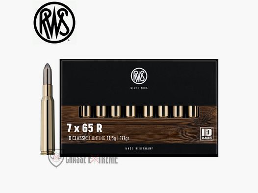 20 nabojów RWS kal. 7X65R 177gr ID Classic