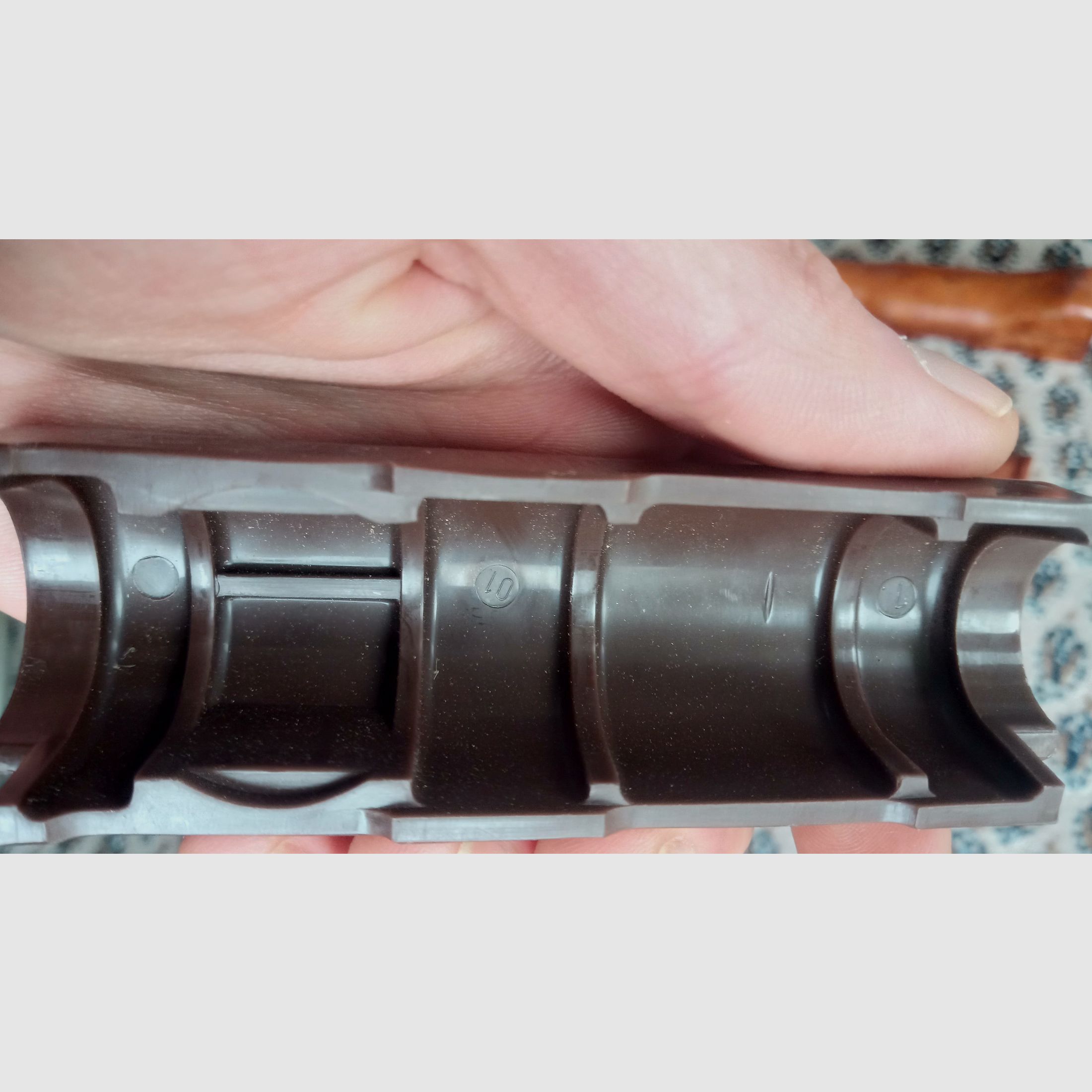 Shagadelic! Vintage Handguard Baby / onderste AK74 Tantal Bakelit handbescherming en grip / Optioneel bovenste DDR kunststof AKM of Izhmash AK-74M handbescherming