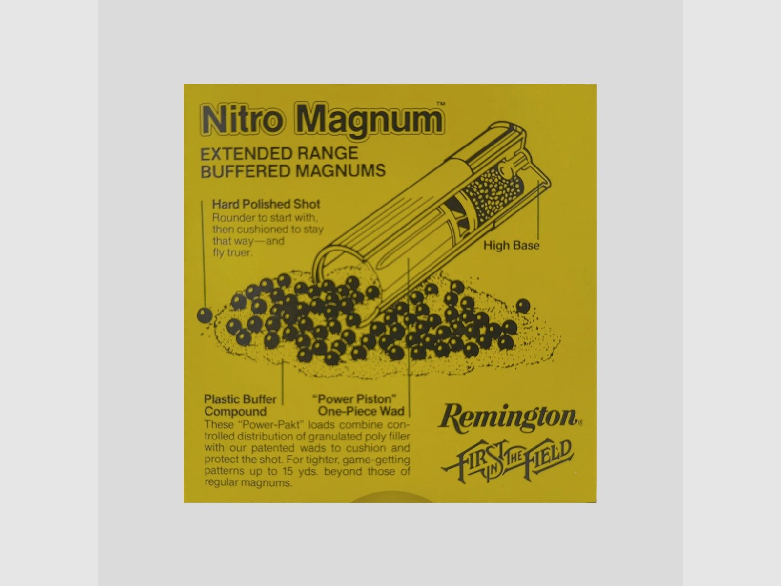 Remington – 12/70 42.0g/1½oz Nitro Magnum – 25 Stk., Bild 3 von 3