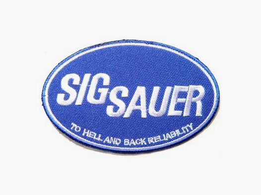 Patch Sig Sauer Ovaal