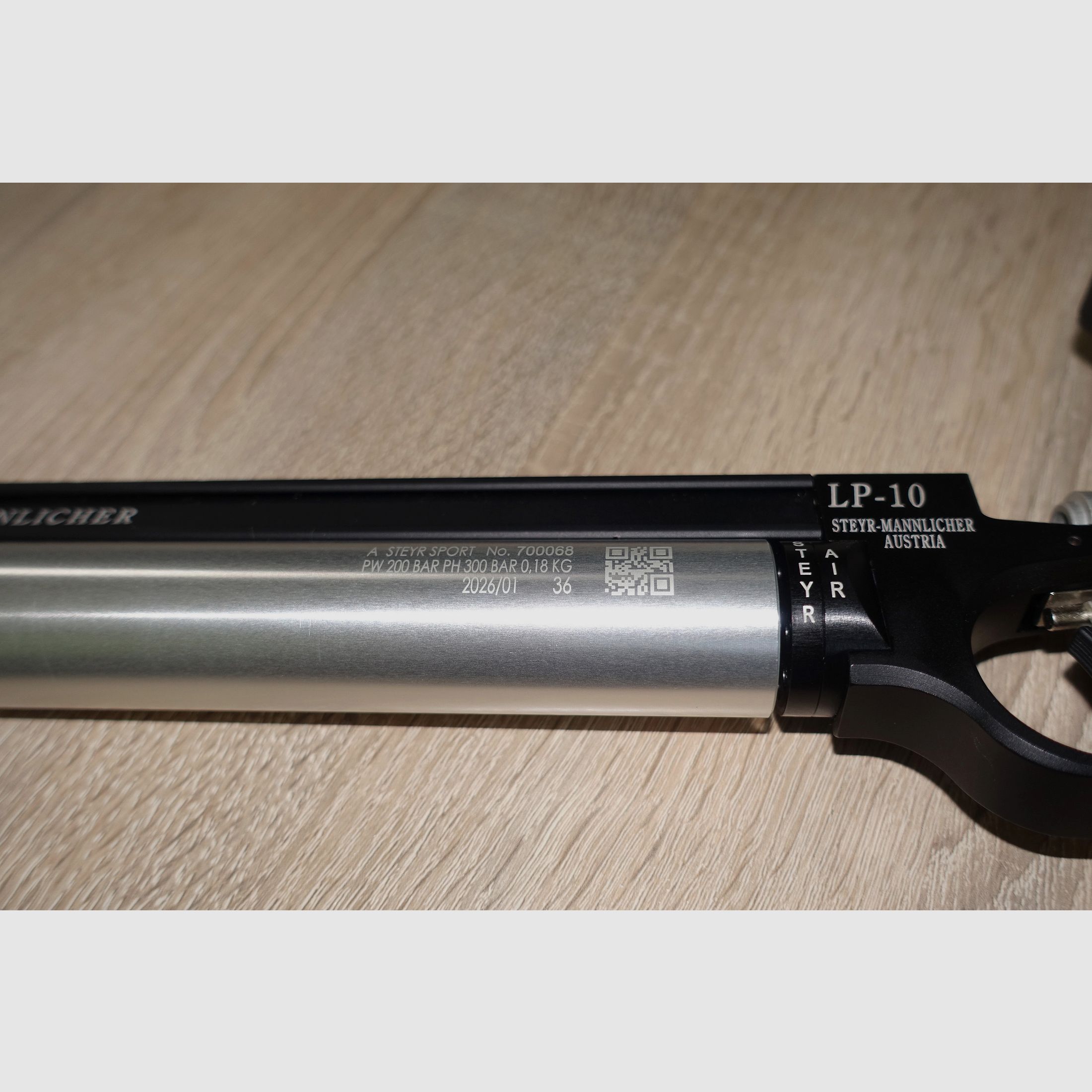TOP Angebot neuwertige Steyr LP10 Pressluft Matchpistole / Bitte lesen!
