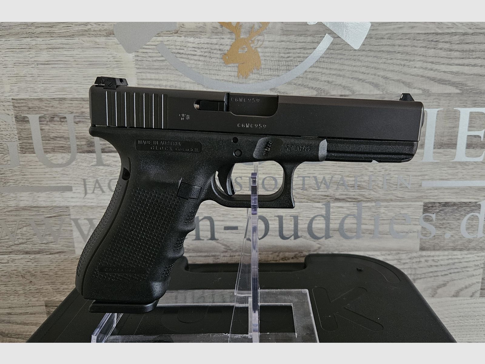 Pistole Glock 17 Gen.4 Kal. 9mm Luger - versandkostenfrei - Neuware vom Fachhandel -