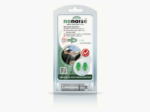 Nonoise Passive Earplugs Hunting and Shooting