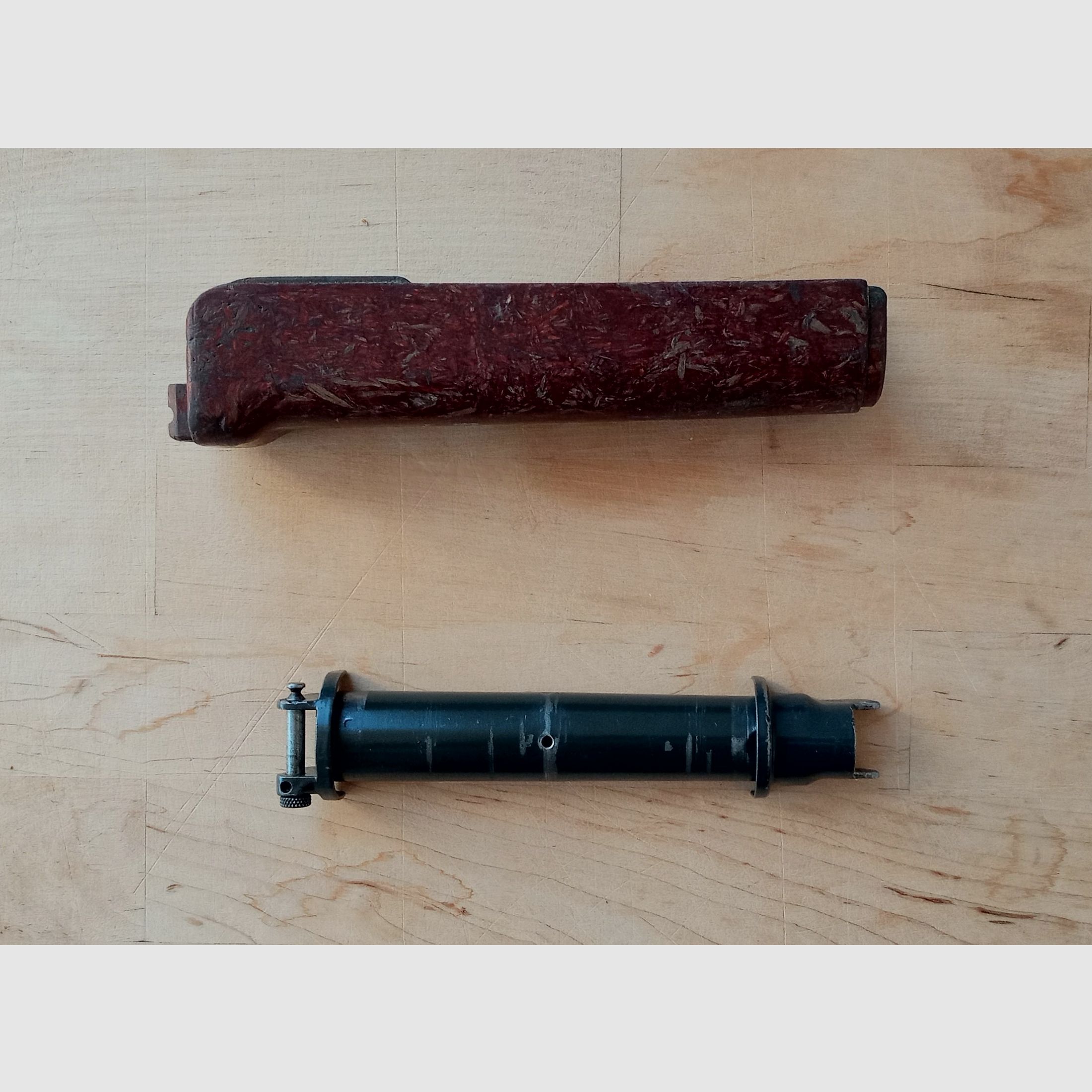 Klassische VZ.58 Ersatzteile unterer Handschutz und Halterung für oberen Handschutz / Beaver Barf