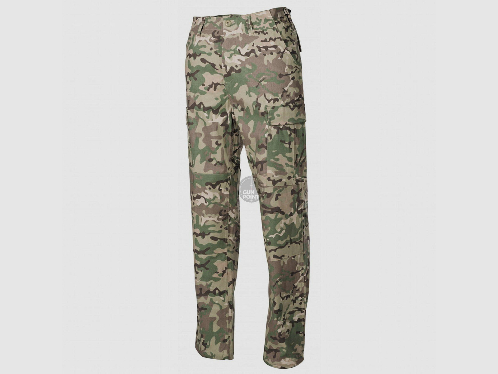 US Kampfhose, BDU, Rip Stop,operation-camo - Gre: M