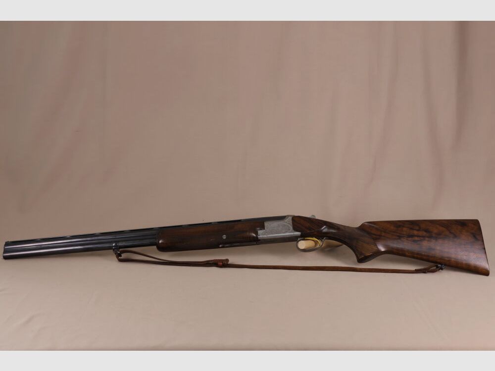 FN B25 Bockdoppelflinte // Gravur // Maserholz // Goldf. Abzug