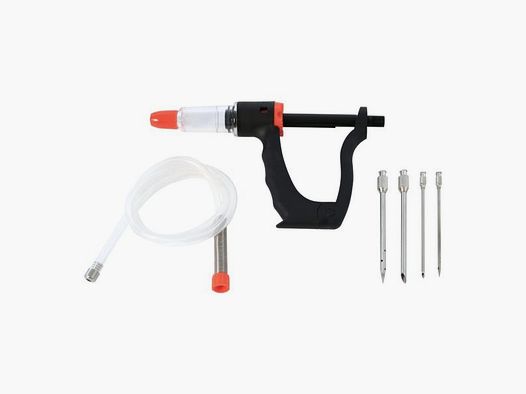 Iniettore per siringhe incluso quattro aghi