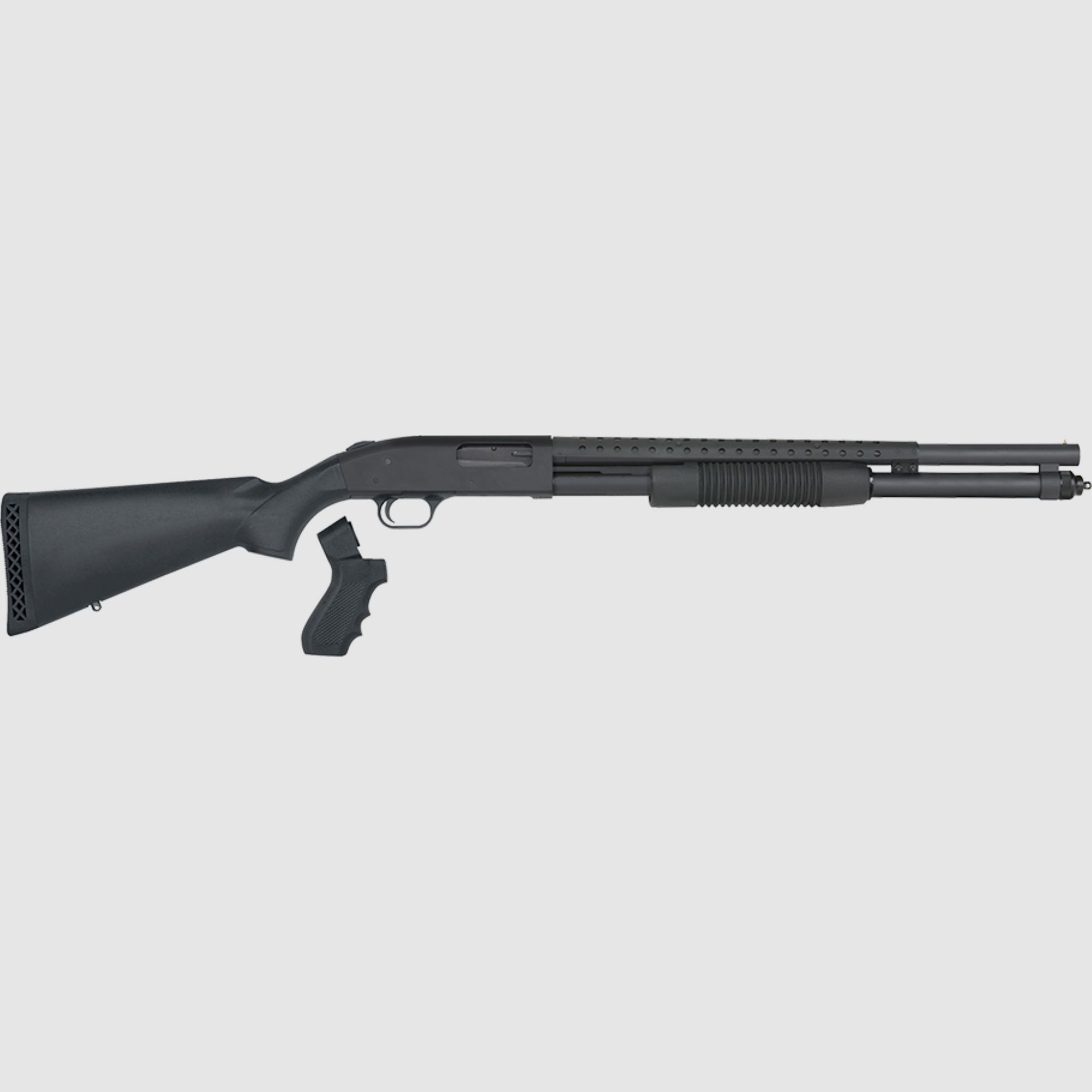 Mossberg Pumpflinte 590 20″ Pistolengriff – 12/76