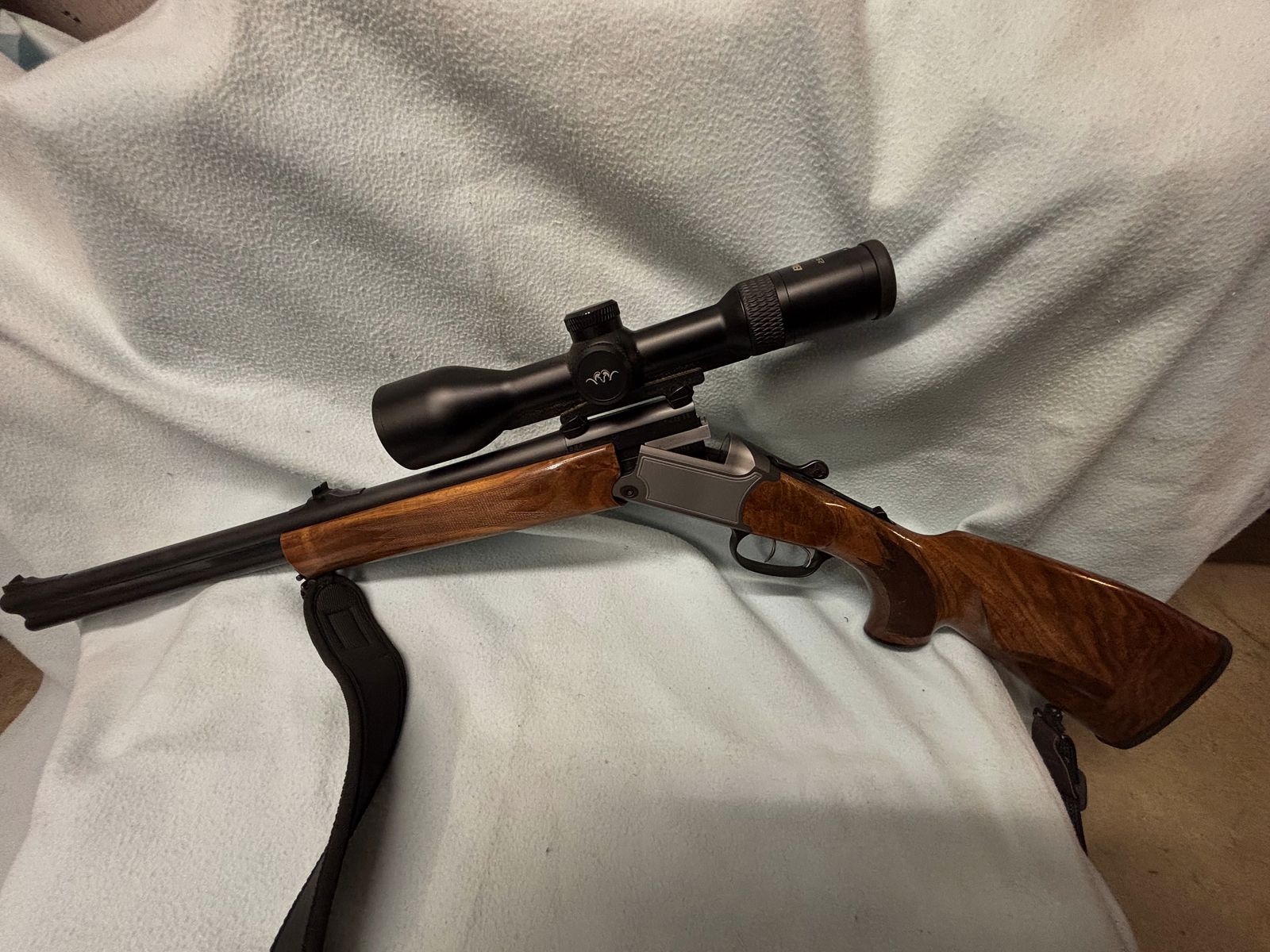 Blaser B95 6,5x55 12/76 mit Blaser B2 ,5x15x56IC und Sattelmontage