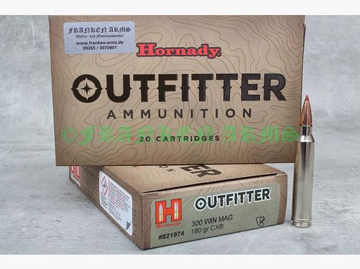 Hornady Outfitter CX .300 Win. Mag. 180gr. 11,7g 20 sztuk ceny hurtowe