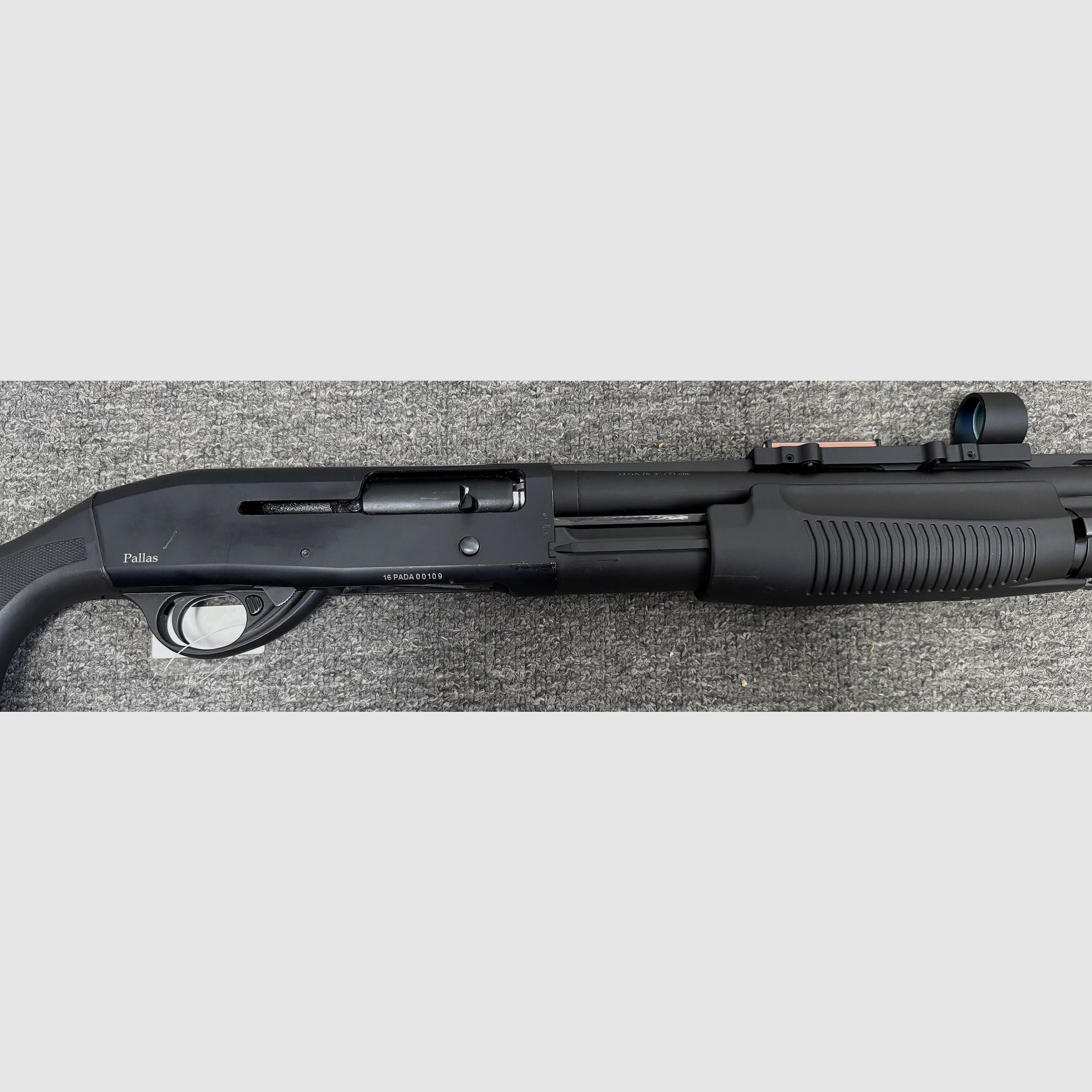 Selbstladeflinte  Pallas 12/76, umschaltbar auf VRF mit Optik