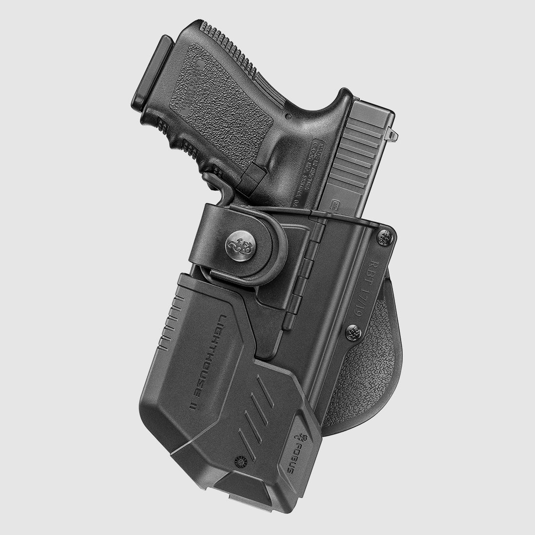 Fobus RBT19G Bundle Rotate – Paddle Tactical Holster – Glock 19+ Laser&Light, image 2 sur 4
