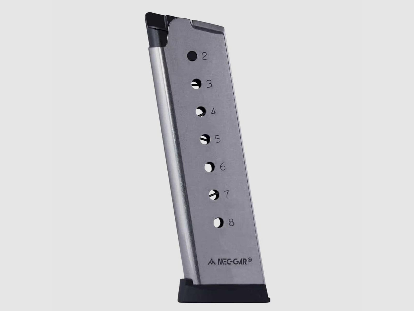 Mec-Gar Cargador Colt 1911 Cal. .45 ACP, 8 Tiros, Acero Inoxidable