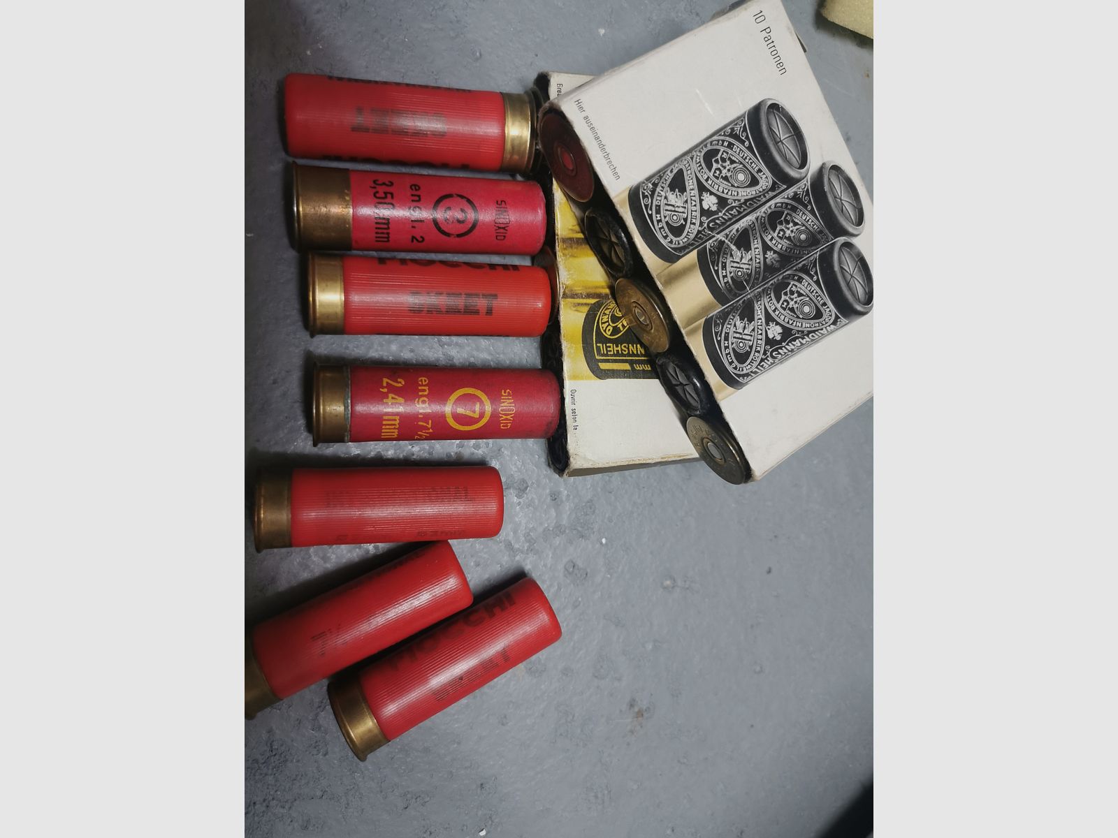 Munition Schrot Kal 16x67,5