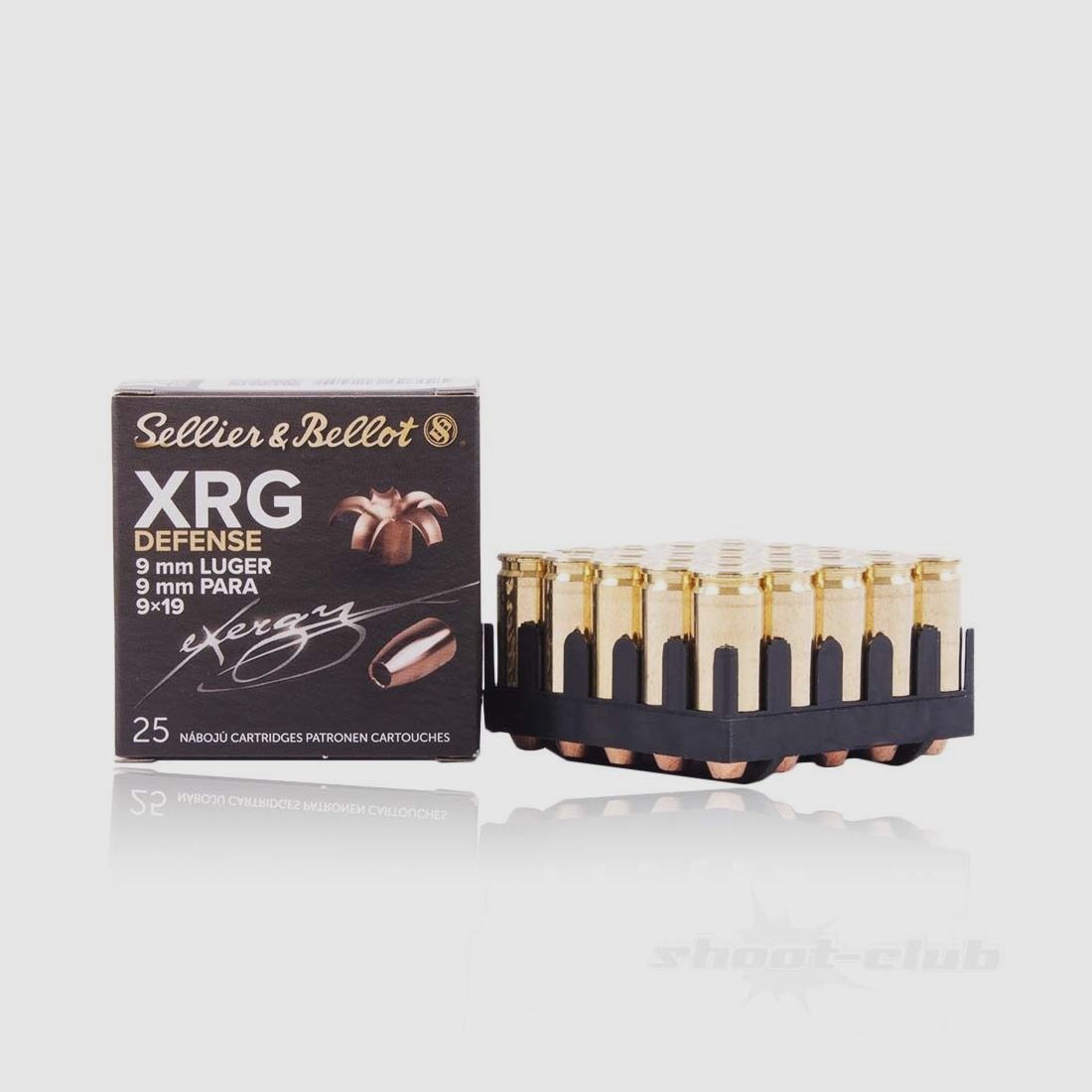 Sellier & Bellot XRG-D 6.5g/100grs 9mm Luger
