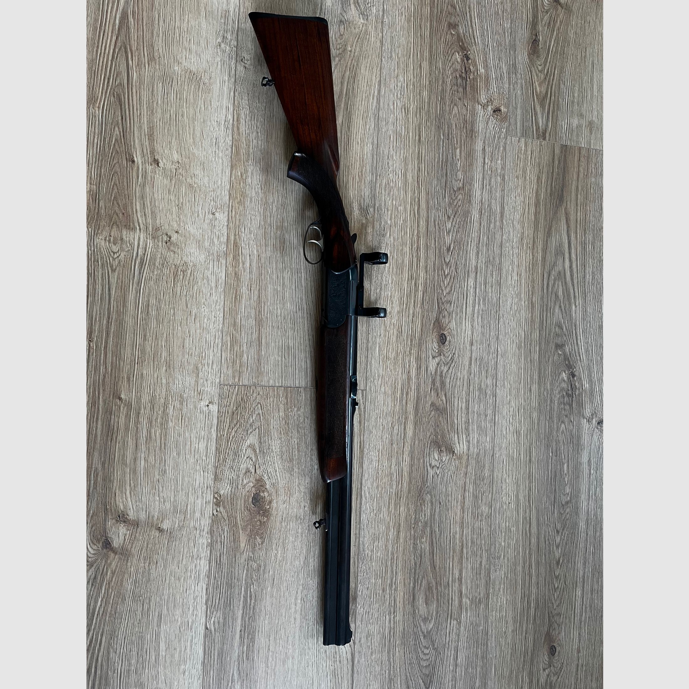 Brünner / CZ 502.3 Bockbüchsflinte 7x65R- 12x70