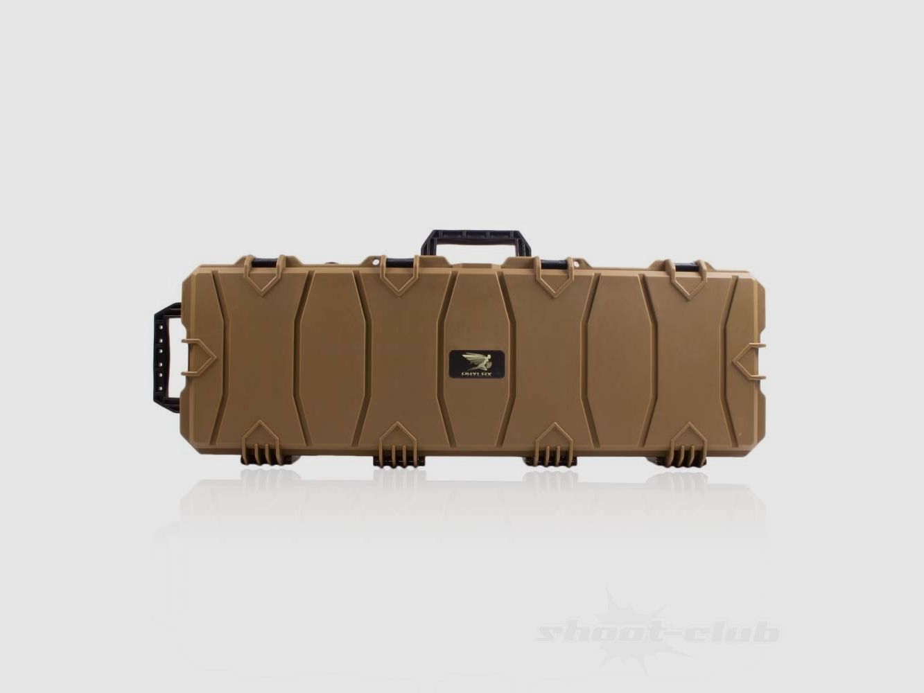 Phylax Waffenkoffer 100 cm Wave Foam / RAL8000