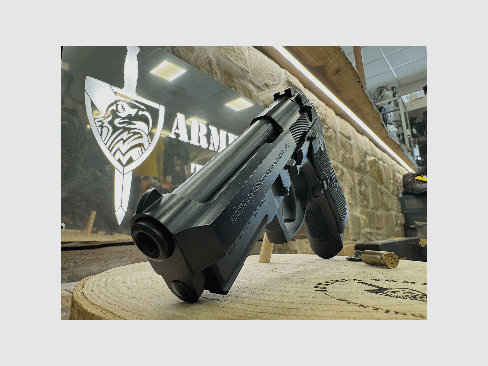 GEBRAUCHT – PISTOLE – BERETTA MOD. M9A1 COMPACT Kal. 9×21, Bild 2 von 6