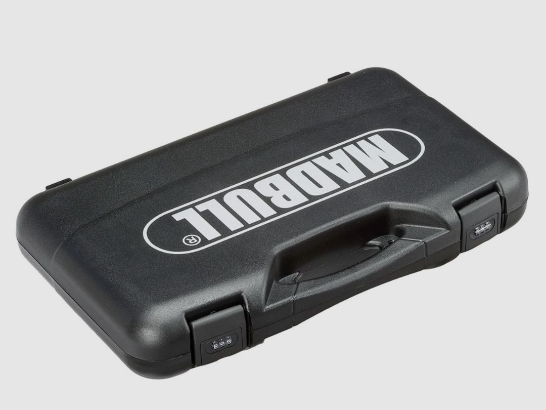 Absolument NEUwertig !!! Weihrauch HW 45 Black Star Pistolet à air comprimé Kal. 4,5mm Diabolo noir extra fort / Inc. Madbull étui de pistolet Deluxe