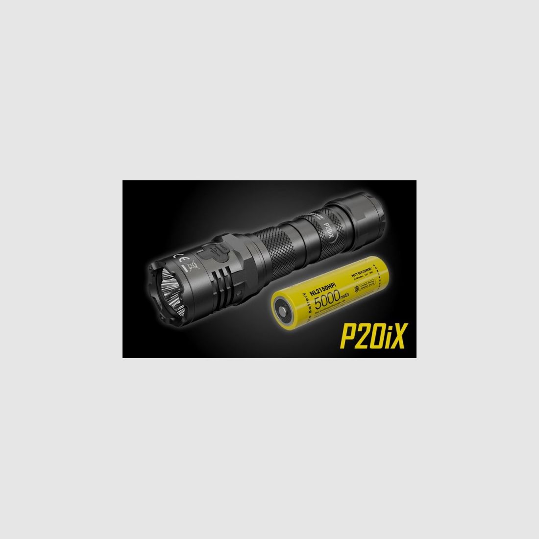 NITECORE – Taktische LED-Taschenlampe P20iX, 4’000 Lumen, inkl. Akku, Bild 2 von 10